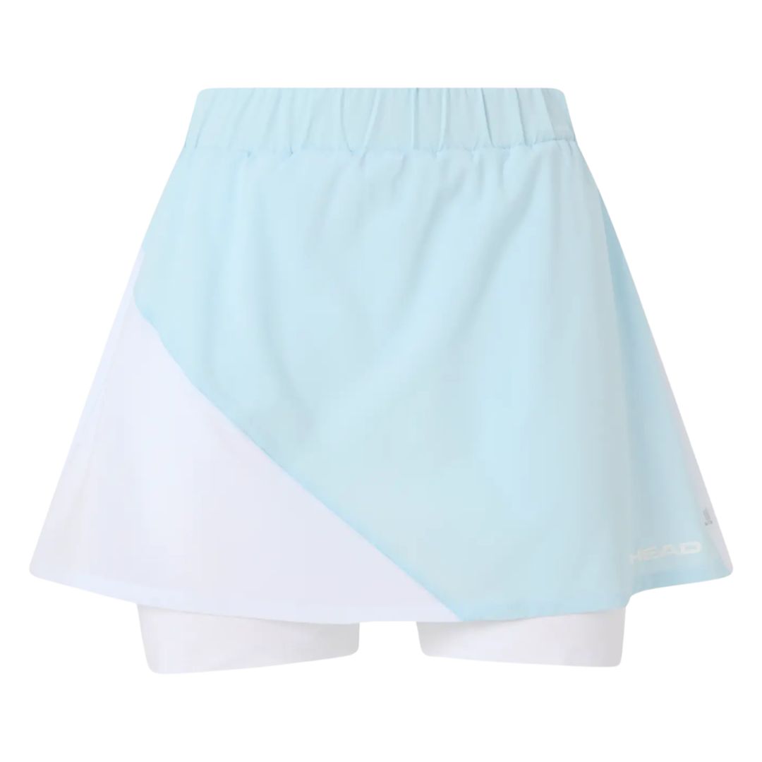 Head Dynamic Skort Lightblue/White